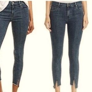 Parker Smith stingray skinny Jeans split raw hem size 25 designer brand …